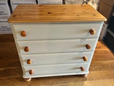 Ducal painted pine chest of drawers - bellamy in great condition