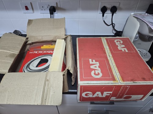 Gaf 502 35mm slide - gaf, projector