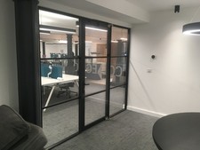 Internal Double glazed glass door. Needs to go.