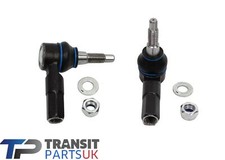 Pair Of Ford Transit Custom & Transit Mk8 Track Rod End Tie Rod 2012 On 2.0 2.2