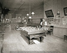 Old Time Pool Hall Billiard