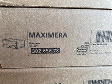 Ikea MAXIMERA Drawer, high, white 15x24 " 302.656.78 - NEW