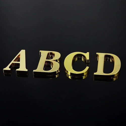 Self adhesive letters - self,