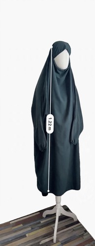 Emerald green petit khimar - emerald,