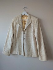 Linton Tweed premium textured blazer jacket | Size UK 14