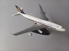 Herpa Wings Diecast Airliner 1:400 Boeing 747-400 Singapore Airlines Reg 9V-SPG