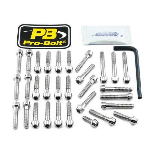 Stainless steel engine kit - stainless,