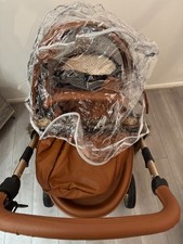 Mima Xari Pram, Brown, Slight Used, Includes Everything + All Accessories