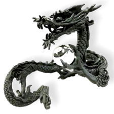 Japanese Bronze Dragon Statue