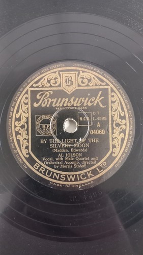 Jolson brunswick 78rpm 04060 - jolson,
