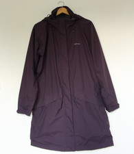Rohan Hill Top Jacket womens size L purple zip coat Barricade long hood pockets