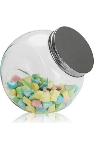 Large glass sweet jar penny - jar,