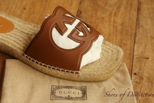 Gucci GG Tan Leather Beige