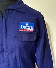 Classic Daiwa Angling Badged Zipped Navy Overalls Size M 39-41" Chest