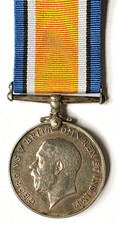 Medal British War Medal 2nd Battalion Royal Warwickshire Regiment taken POW 1914