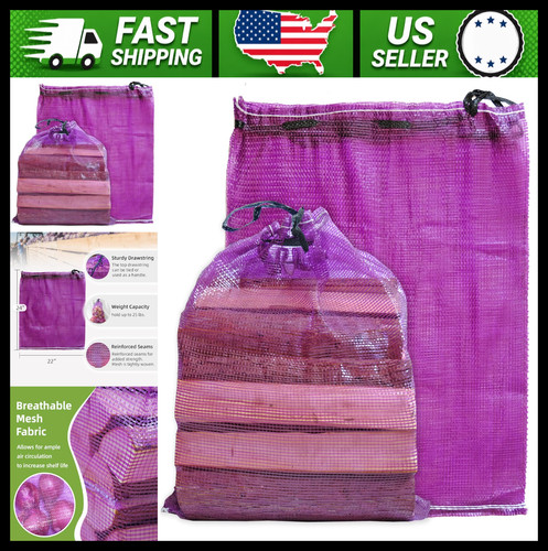 Mesh firewood bags 22x24 150 - 22x24,