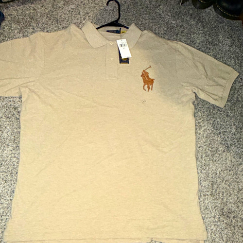 Polo ralph lauren beige - polo,