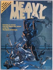 HEAVY METAL # 1 (April 1977) US Mag