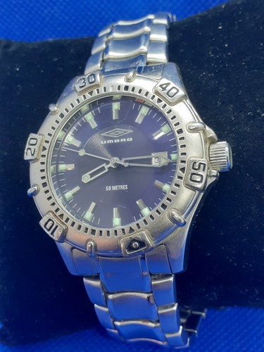 Umbro quartz blue dial - quartz,