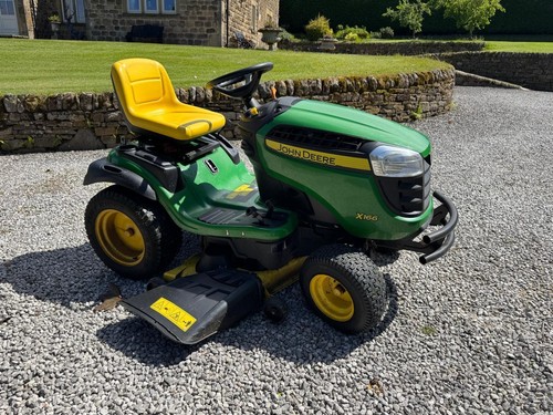 John deere x166 - x166, ride-on