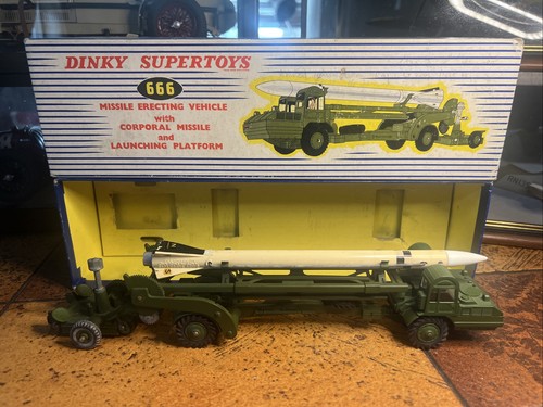 Dinky missile erector vehicle - erector,
