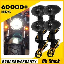 4x Motorcycle LED Bullet Mini