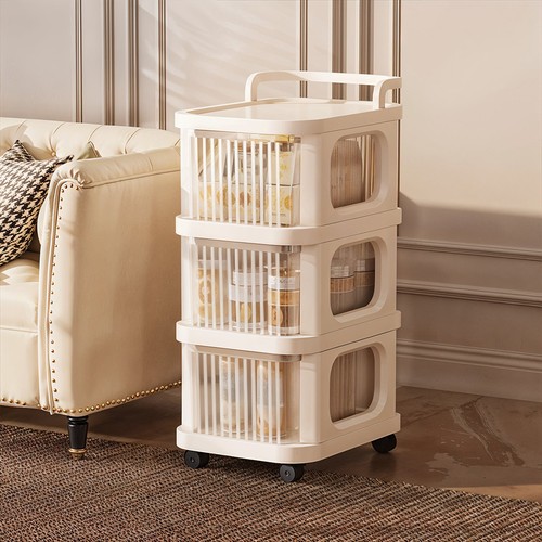 Tier plastic storage drawers - 3,