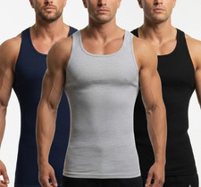 Men's Ribbed Fitted Slim Fit