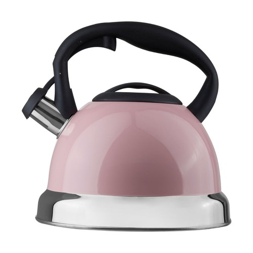 Pink whistling kettle 0l - whistling, 3.0l