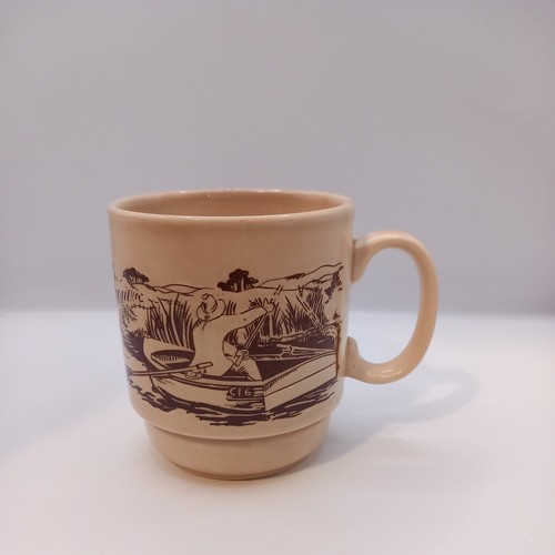 Vintage river craft fishermen - vintage,