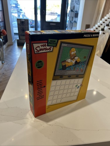 Simpsons retro jigsaw puzzle - retro,