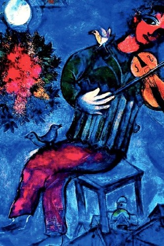 Chagall the blue - "the, fiddler"