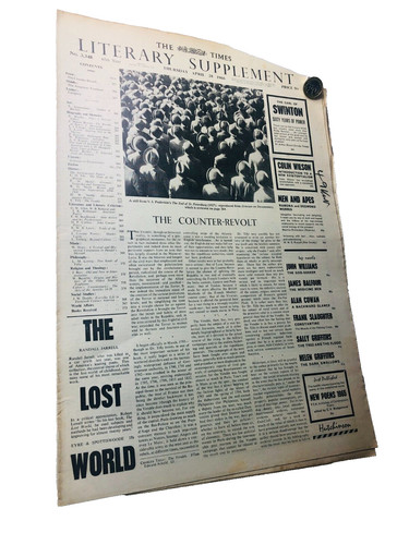 Newspaper the times literary - newspaper,