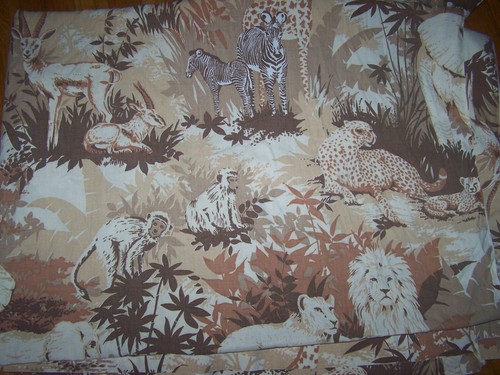 Vintage lady pepperell - lady, animal