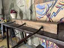 1900s Oak Hanging Coat Rack