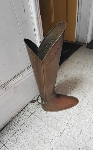 Boot shaped metal umbrella - metal, &