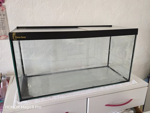 Used fish tank 75cm - used, wide,