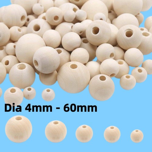 Dia 4mm 60mm natural round - dia,