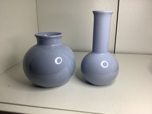 Poole pottery pair vases - of,