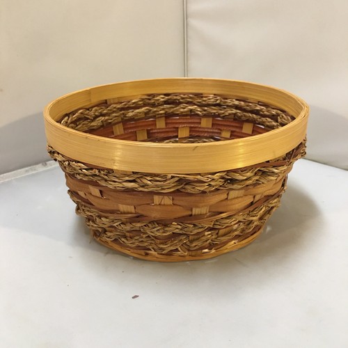 Woven basket home decor 5in - woven,