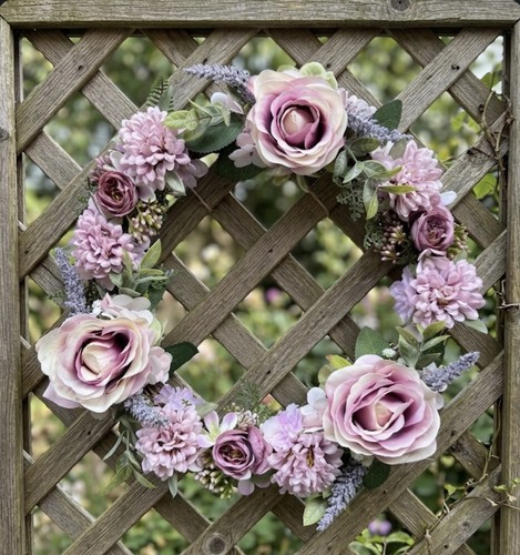 Elegant floral dusky pink - dusky,