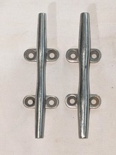 (2) Chromed Brass Boat Deck