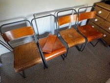 4 vintage tubular stacking