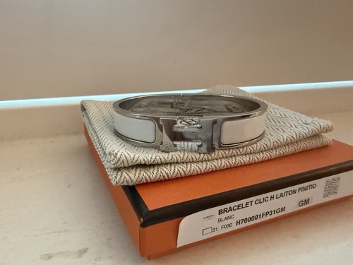 Hermes clic bracelet - h,