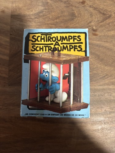 Schleich cage super smurf - cage,