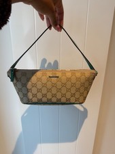 Gucci Boat GG Turquoise Strap