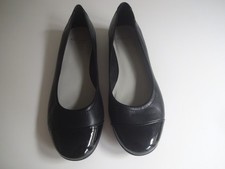 Clarks Black Leather Shoes