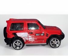 Hot Wheels Mitsubishi Pajero EVO Red Custom Wheel Swop Real Riders See Photos