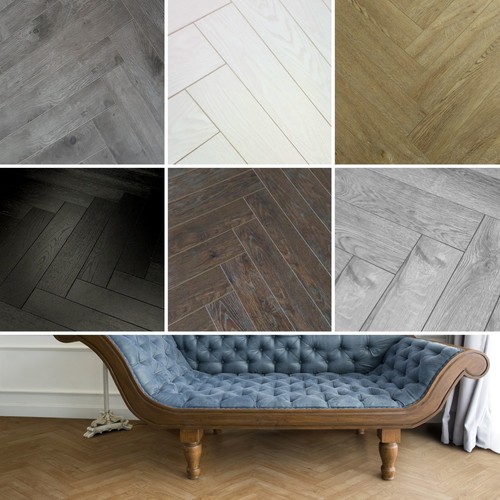 Herringbone 12mm laminate - herringbone,