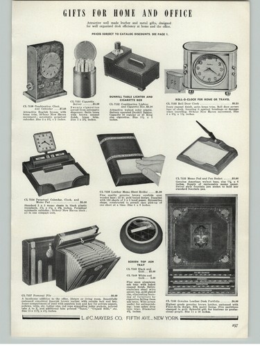 1941 paper dunhill table - paper, ad